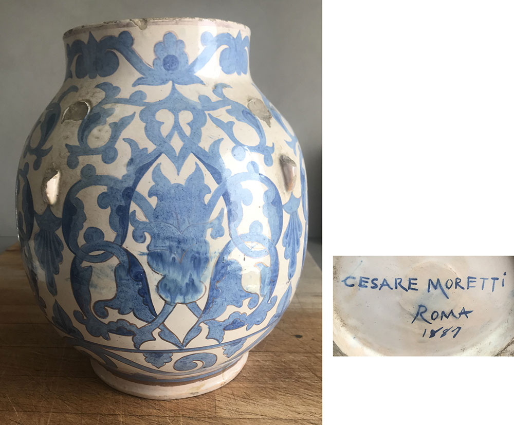 Vaso alto in offerta Ceramiche Dal Prà